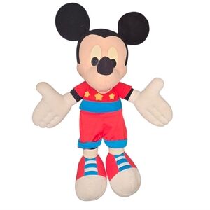 Mickey Mouse Talking Plush Toy 30” Tested Working, Vintage Rare